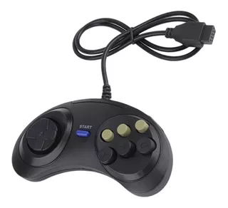 Controle Para Sega Mega Drive - Master System / 6 Botões