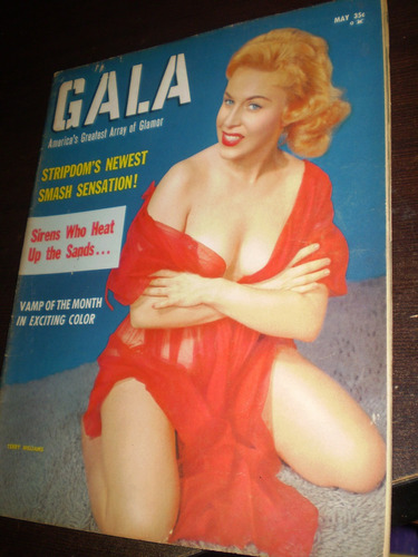 3 Revistas Gala Frolic Antiguas Vedettes Burlesque Sexy 1959