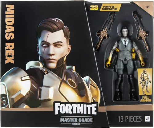 Mu ecos Fortnite Master Grade Series Midas Rex Env o gratis