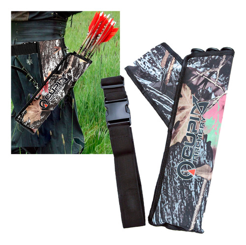 Aljava Cintura Arco Flecha Balestra Crossbow Cp3t-ac (x)