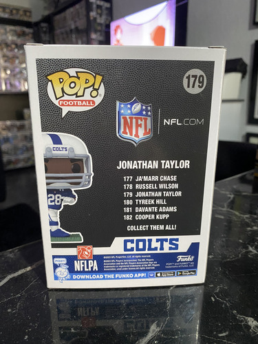 Funko Pop Jonathan Taylor 179 Nfl Colts Nuevo Original