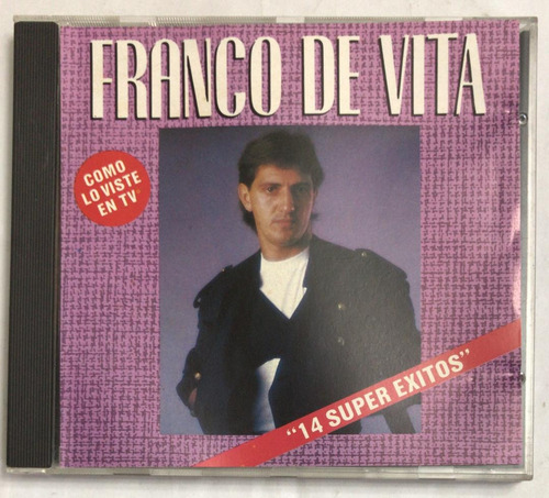 Franco De Vita. 14 Super Exitos. Cd Org Usado. Qqi. Ag.