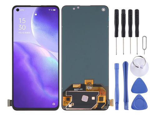 Para Oppo Reno5 4g / Reno5 5g Oled Lcd Táctil Asamblea