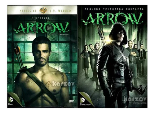 Arrow Paquete Temporadas 1 Y 2 Serie De Tv Dvd