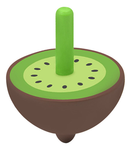 Kinderga Manual De Madera Con Tapa De Fruta Giratoria De Col