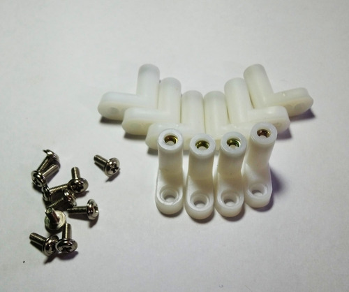 Imagen 2 de 2 de Soportes Plásticos Tipo L Para Pcb