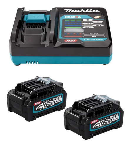 Bateria 40v Bl4040x2 +carg Dc40ra Makita 191j93-9