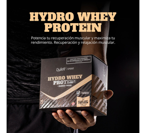 Proteina Hidrolizada De Suero De Leche / Dulkre Sport Sabor Vainilla