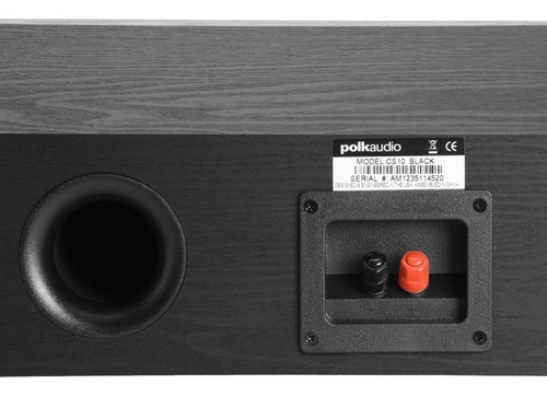 Parlante Central Polk Audio Cs10 Single Negro