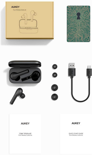 Audifonos Inalambricos Aukey Ep-t21 Bluetooth 5.0 Envío Ya