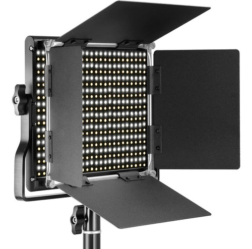 Neewer?luz Led De Video Profesional, Bicolor, De Metal Para 