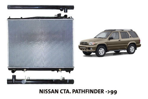 Radiador Nissan Cta. Pathfinder -99     