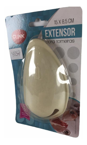 Imagem 4 de 5 de Extensor Para Torneiras Infantil Adaptador Plástico K4857