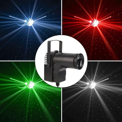 Foco Para Bola Espejo, Disco Rgbw Con Dmx/ Lightsolution
