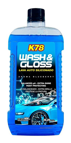 Lava Autos Siliconado K78 600ml (aroma Blueberry)