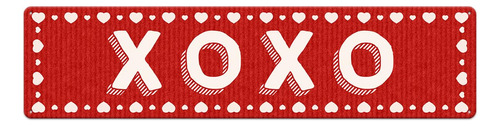 Xoxo - Letrero De Metal Con Diseno De Corazon De Amor, Decor