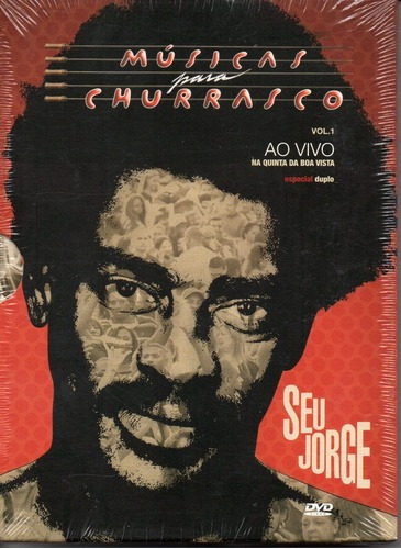 Dvd+cd Seu Jorge, Música Para Churrasco Vol 1- Original