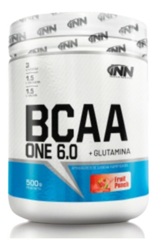 Bcaa One 6.0 500gr. Aminoácidos Ramificados 100% Original  