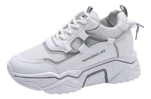 Tenis Casuales Blancos Para Mujer