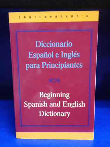 Diccionario Español E Inglés Para Principiantes.contemporary