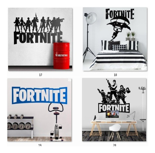 Calcomanias O Vinilos Decorativos Fortnite