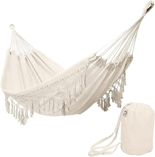 Imagen 1 de 7 de Hamaca Paraguaya Creme Calidad Premium Reforzada C/bolsa