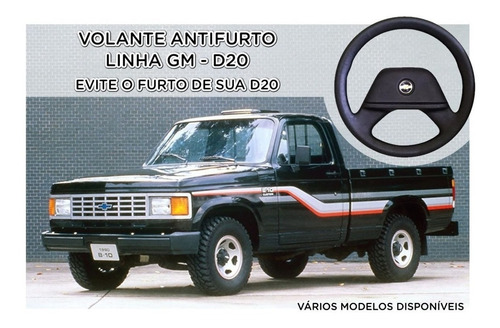 Imagem 3 de 8 de Volante Bobo Antifurto Carros E Caminhões Lançamentos