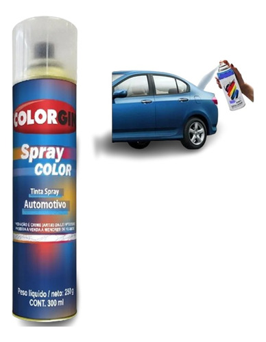 Color Auto Original Spray Grises Metalizados.x400ml