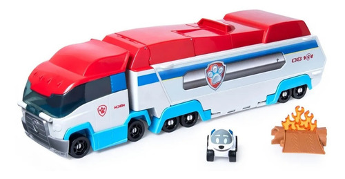 Paw Patrol Camión Paw Patroller Juego De Pistas Carros Metal