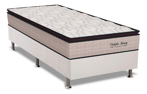 Cama Box Solteiro: Colchão Molas Ensacadas Orthoflex Memor