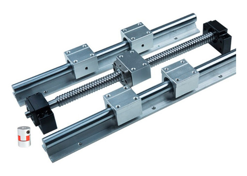 Kit 2 Guas 16mm L300 Tornillo De Bola Sfu1610-l300mm