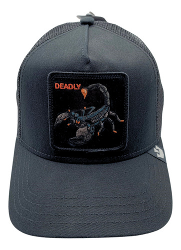 Gorra Goorin Bros The Deadly Scorpion Ajustable Visera Curva