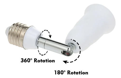 Lz * Adaptador De Bombilla Ajustable Con Extensor Vertical