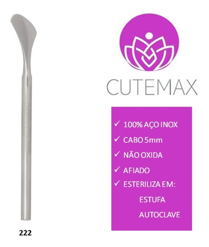 Imagem 4 de 8 de Kit Podologia Profissional 5 Instrumentos Podólogo Bisturi