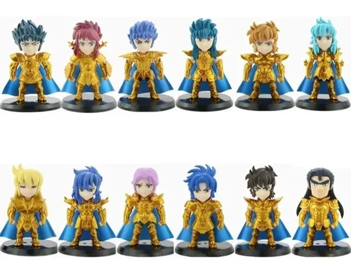 comprar Set 12 Figuras Caballeros Dorados - Saint Seiya