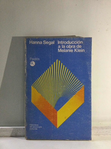 Introducción A La Obra De Melanie Klein - Hanna Segal