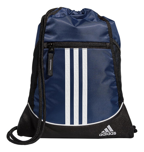 Bolso adidas Alliance Sackpack, 12l, Azul Marino, Talla Únic