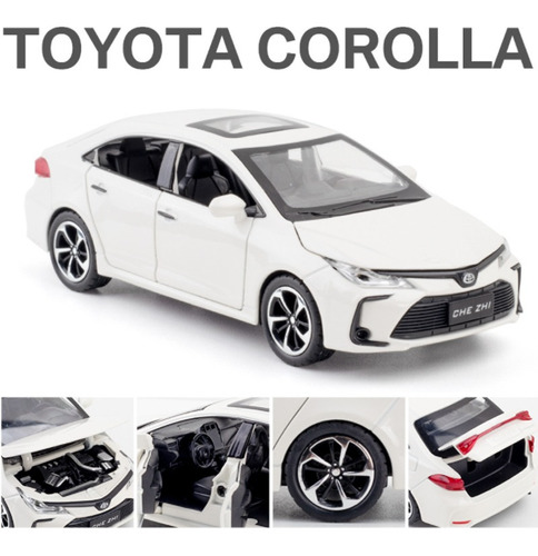 Modelo De Coche De Aleación Toyota Corolla 1:32 Colección Di