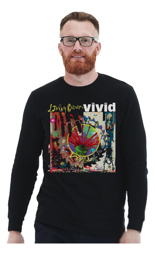 Polera Ml Living Colour Vivid Rock Impresión Directa