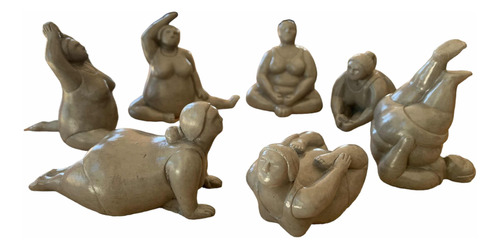 Set 3 Esculturas-figuras Yoga A Elección