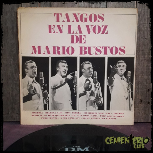 Mario Bustos - Tango En La Voz De Mario Bustos - Vinilo / Lp