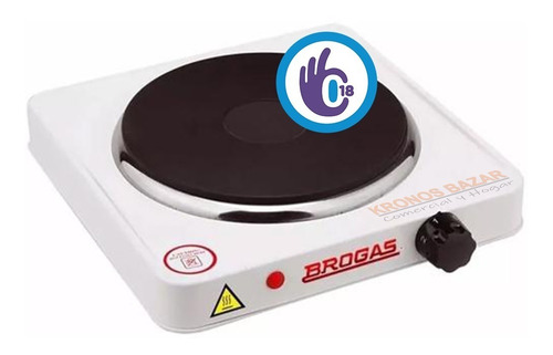 Anafe Electrico Brogas 1 Hornalla Cocina Bajo Consumo 1 Kw Envios A Todo El País - Kronos