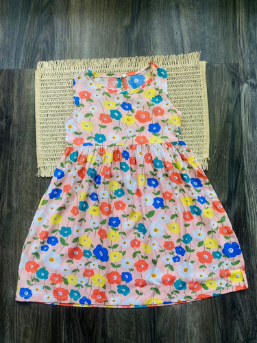 Vestido Floreado Para Niñas Garanimals 