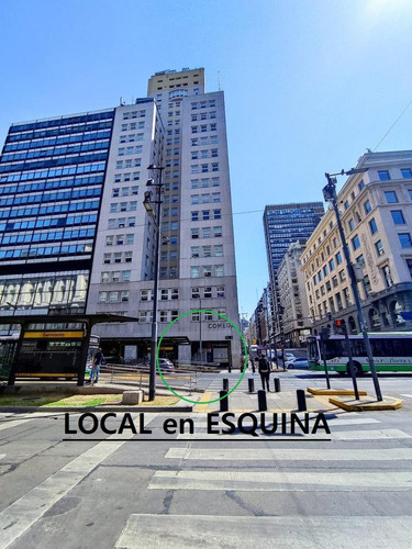 Local Av Corrientes Esq L N Alem Granes Vidrieras E Imagen Corporativa Comega Cocheras