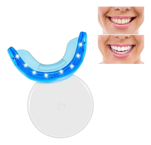 Luz Blanqueador Dental Led Uv Repara Esmalte Dientes Blancos