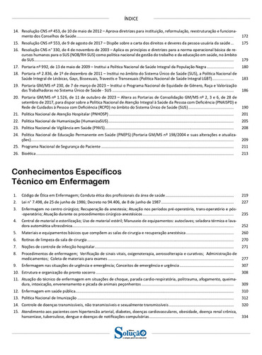 Apostila Ebserh Técnico Em Enfermagem, De Professores Especializados., Vol. 1. Editorial Editora Solução, Capa Mole, Edição Oficial Em Português, 2024