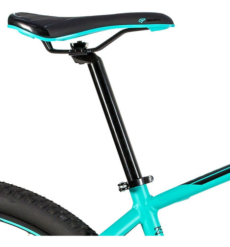 Bicicleta Groove Hype 50 24v Hd Verde/preto Quadro 17 Cor Verde Tamanho do quadro 17