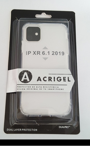 Protector Acrigel Transparente Para iPhone XR 6.1 2019