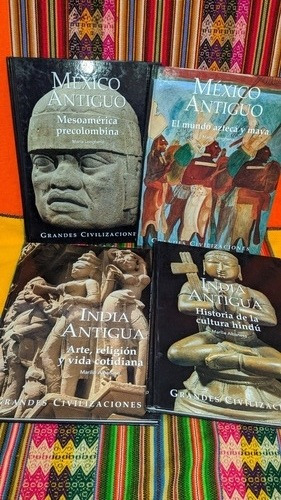 Grandes Civilizaciones Mexico  2 Tomos Ed Folio