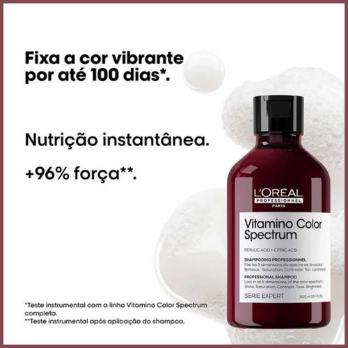 L'oréal Vitamino Color Spectrum Shampoo E Condicionador